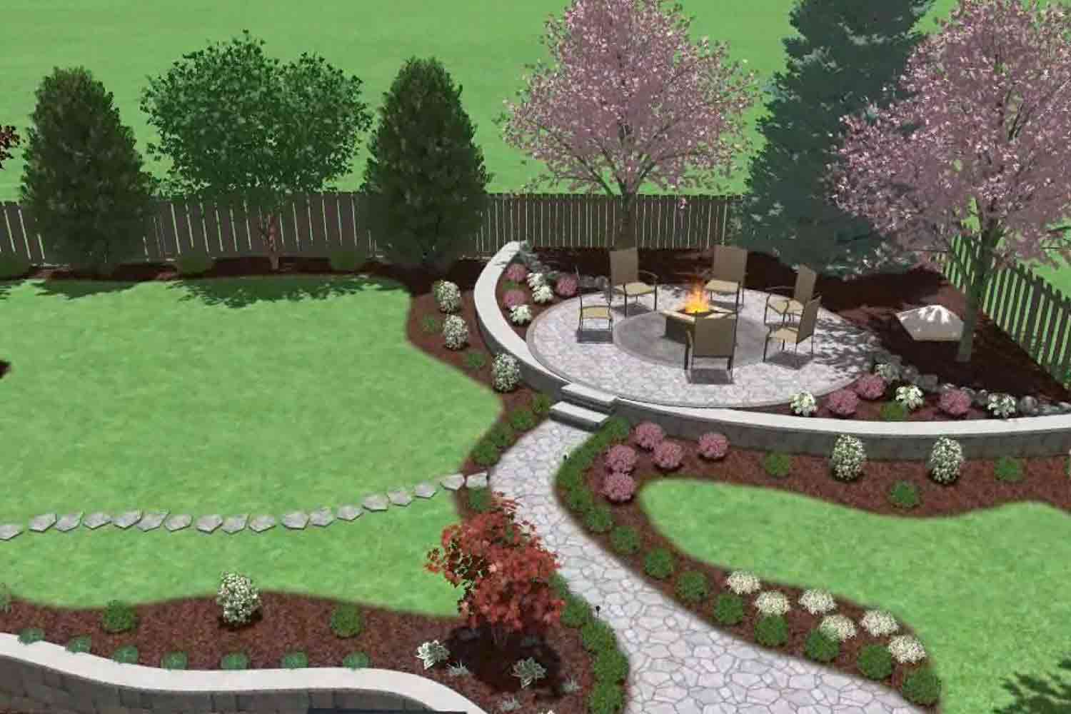 Landscape Design in Zachary